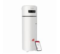 Ariston NUOS PLUS S2 WIFI 200L, Chauffe-eau Thermodynamique Gainable A+, 80% d'Économie, COP 3.43 à 7°C, ACI Cuve Titane, Made in France