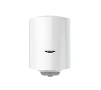 Ariston PRO 1 R 50 L - Chauffe-eau électrique vertical mural compact, résistance blindée