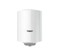 Ariston PRO 1 R 50 litres - Chauffe-eau Électrique Vertical Mural - Résistance Blindée - Réglage Extérieur de la Température chauffe-eau avec cumulus 50l