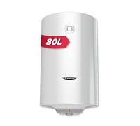 Ariston PRO 1 R 80 litres - Chauffe-eau Électrique Vertical Mural - Résistance Blindée - Réglage Extérieur de la Température chauffe-eau avec cumulus 80l