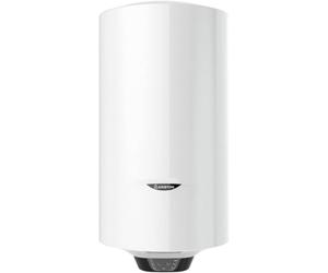 Ariston, Pro1 Eco Slim Chauffe-eau électrique vertical 65 litres + Eco et résistance blindée, 37,3 x 35,3 x 98,1 cm, fabriqué pour installation en Espagne