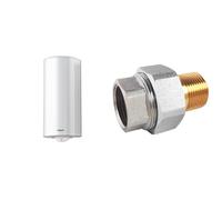 Ariston Sagéo, Chauffe-Eau Électrique 200 litres, Stéatite, Diamètre 530 mm & SOMATHERM FOR YOU - Raccord isolant diélectrique F20/27(3/4'') - M20/27 (3/4'')