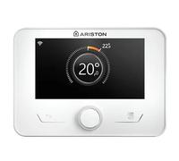 Ariston Thermo Thermostat filaire modulant SENSYS HD programmable compatible chaudières et PAC Blanc