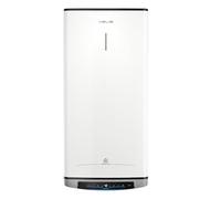 Ariston Velis Dune Chauffe-eau électrique 50 l Wifi-FE verticale/horizontale 51 x 27 x 80 cm Chauffe-eau électrique avec 2 réservoirs avec fonction ECO-EVO et télécommande