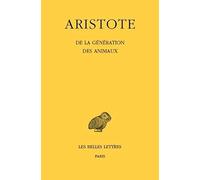 Aristote. De la génération des animaux