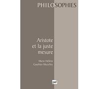 Aristote et la juste mesure