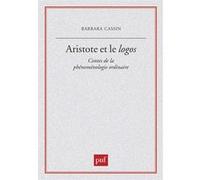 Aristote et le logos Barbara Cassin (Auteur)