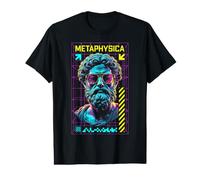 Aristote Philosophie Métaphysique Métaphysique Drôle Techno T-Shirt Graphique avec Valeur
