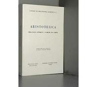 Aristotelica: Mélanges offerts à Marcel De Corte