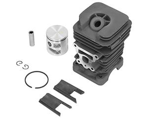 Arithmetix Kit de Cylindre de Rechange de Taille Standard pour tronçonneuse Partner 842 840 742 avec Piston de 40 mm, Composants de réparation de Moteur Robustes en Alliage d'aluminium à