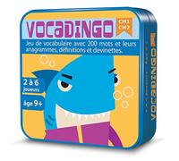 Aritma - VOCADINGO CM1/CM2 - Jeu Éducatif dès 9 Ans - Jeu de Vocabulaire avec 200 Mots - Anagrammes Définitions et Devinette - Apprentissage du Français - 2 à 6 Joueurs - 15 Min - Version Française