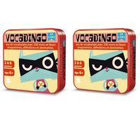 Aritma - VOCADINGO CP/CM1 - Jeu Éducatif dès 6 Ans - Jeu de Vocabulaire avec 200 Mots - Anagrammes Définitions et Devinette - Apprentissage du Français - 2 à 6 Joueurs - 15 Min - Version Française