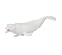 Aritynu Modèle de Béluga en Plastique PVC, Figurine Animale de Simulation | Texture Réaliste pour L'éducation des Enfants, Matériau PVC Durable, Décoration de Salle de Classe pour le Bureau à Domicile