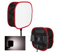 Aritynu Softbox de Photographie Pliante, Diffuseur de Lumière LED carré | Tissu en Polyester, Assemblage à Pression Magnétique, Résistant aux Déchirures, Réduit les Ombres pour L'éclairage de