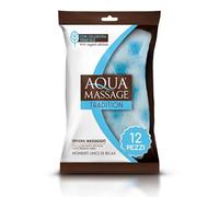 ARIX | 12 éponges de massage à la cellulose de la ligne Aqua massage Tradition, éponge corporelle relaxante douce, éponge énergisante et tonifiante en pure cellulose végétale à fibre alvéolaire - 12
