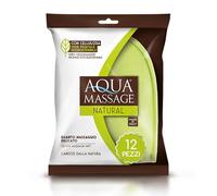 Arix | 12 gants de massage corps en cellulose 100% d'origine végétale, avec fibre alvéolaire, gant de massage corporel, gant de douche - 12 pièces