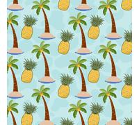 ARiXIaNg Papier peint Ananas épais mat à décoller et à colle 44x1000 cm Jardin Fruitier Meubles Autocollants Amovible Comptoir Contact Papier Stickers Muraux pour Bains Salon Chambre