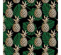ARiXIaNg Papier peint Ananas épais mat à décoller et à colle 44x600 cm Terres Agricoles Tropicales Meubles Autocollants Amovible Comptoir Contact Papier Stickers Muraux pour Bains Salon Chambre