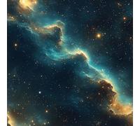 ARiXIaNg Papier peint Ciel étoilé épais mat à décoller et à colle 44x1000 cm Univers Meubles Autocollants Amovible Comptoir Contact Papier Stickers Muraux pour Bains Salon Chambre