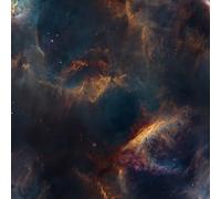 ARiXIaNg Papier peint Ciel étoilé épais mat à décoller et à colle 44x600 cm Voie Lactée Meubles Autocollants Amovible Comptoir Contact Papier Stickers Muraux pour Bains Salon Chambre