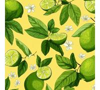 ARiXIaNg Papier peint Citron Vert épais mat à décoller et à colle 44x600 cm Kawaii Meubles Autocollants Amovible Comptoir Contact Papier Stickers Muraux pour Bains Salon Chambre