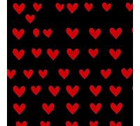 ARiXIaNg Papier peint Coeur D'amour Rouge épais mat à décoller et à colle 44x200 cm Kawaii Meubles Autocollants Amovible Comptoir Contact Papier Stickers Muraux pour Bains Salon Chambre