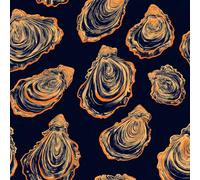 ARiXIaNg Papier peint Coquillages Et Conques épais mat à décoller et à colle 44x1000 cm Kawaii Meubles Autocollants Amovible Comptoir Contact Papier Stickers Muraux pour Bains Salon Chambre