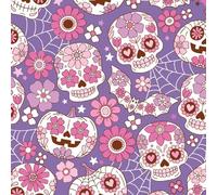 ARiXIaNg Papier peint Crâne Coloré épais mat à décoller et à colle 44x1000 cm Rétro Meubles Autocollants Amovible Comptoir Contact Papier Stickers Muraux pour Bains Salon Chambre