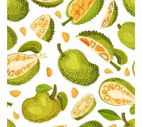 ARiXIaNg Papier peint Durian épais mat à décoller et à colle 44x1000 cm Jardin Fruitier Meubles Autocollants Amovible Comptoir Contact Papier Stickers Muraux pour Bains Salon Chambre