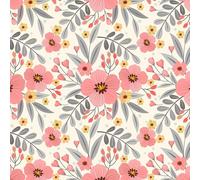 ARiXIaNg Papier peint Fleurs Roses épais mat à décoller et à colle 44x600 cm Retro Country Meubles Autocollants Amovible Comptoir Contact Papier Stickers Muraux pour Bains Salon Chambre