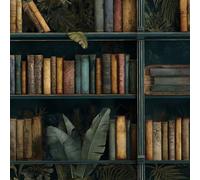 ARiXIaNg Papier peint Livre De Décoration épais mat à décoller et à colle 44x1000 cm Art Rétro Meubles Autocollants Amovible Comptoir Contact Papier Stickers Muraux pour Bains Salon Chambre