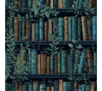 ARiXIaNg Papier peint Livre De Décoration épais mat à décoller et à colle 44x1000 cm Art Rétro Meubles Autocollants Amovible Comptoir Contact Papier Stickers Muraux pour Bains Salon Chambre