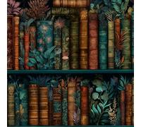 ARiXIaNg Papier peint Livre De Décoration épais mat à décoller et à colle 44x200 cm Art Rétro Meubles Autocollants Amovible Comptoir Contact Papier Stickers Muraux pour Bains Salon Chambre