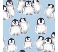 ARiXIaNg Papier peint Manchot épais mat à décoller et à colle 44x200 cm Animaux Kawaii Meubles Autocollants Amovible Comptoir Contact Papier Stickers Muraux pour Bains Salon Chambre