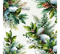 ARiXIaNg Papier peint Noël épais mat à décoller et à colle 44x1000 cm Sapin Kawaii Meubles Autocollants Amovible Comptoir Contact Papier Stickers Muraux pour Bains Salon Chambre