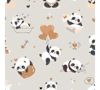 ARiXIaNg Papier peint Panda Roux épais mat à décoller et à colle 44x600 cm Animaux Kawaii Meubles Autocollants Amovible Comptoir Contact Papier Stickers Muraux pour Bains Salon Chambre