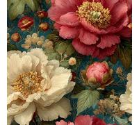 ARiXIaNg Papier peint Pivoine épais mat à décoller et à colle 44x200 cm Rural Meubles Autocollants Amovible Comptoir Contact Papier Stickers Muraux pour Bains Salon Chambre