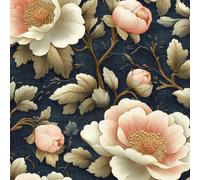 ARiXIaNg Papier peint Pivoine épais mat à décoller et à colle 44x600 cm Rural Meubles Autocollants Amovible Comptoir Contact Papier Stickers Muraux pour Bains Salon Chambre