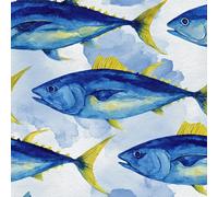 ARiXIaNg Papier peint Poissons De L'océan épais mat à décoller et à colle 44x200 cm Kawaii Meubles Autocollants Amovible Comptoir Contact Papier Stickers Muraux pour Bains Salon Chambre