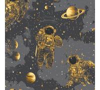 ARiXIaNg Papier peint Univers Du Ciel étoilé épais mat à décoller et à colle 44x1000 cm Kawaii Meubles Autocollants Amovible Comptoir Contact Papier Stickers Muraux pour Bains Salon Chambre