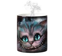 Ariycaz Tasses à café,Cheshire cat thermosensible Tasses à café en céramique Tasses magiques Parfait cadeau nouveauté Cadeaux de père 350 ml (12oz)