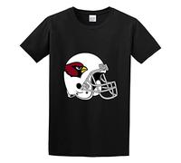 Arizona Cardinal Logo Men's T-Shirt Unisex Black Cotton Hip Hop Print Tee Shirts 3XL