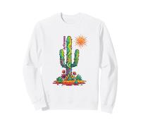 Arizona Coloré Saguaro Cactus Désert Succulentes Soleil Sweatshirt