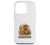 Arizona Desert Bear Western Sunset Vibes Coque pour iPhone 13 Pro