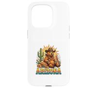 Arizona Desert Bear Western Sunset Vibes Coque pour iPhone 15 Pro