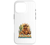 Arizona Desert Bear Western Sunset Vibes Coque pour iPhone 16 Pro