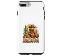 Arizona Desert Bear Western Sunset Vibes Coque pour iPhone 7 Plus/8 Plus