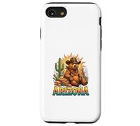 Arizona Desert Bear Western Sunset Vibes Coque pour iPhone SE (2020) / 7/8
