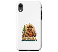 Arizona Desert Bear Western Sunset Vibes Coque pour iPhone XR