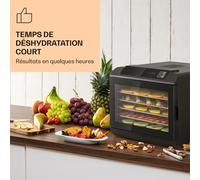 Arizona Jerky Déshydrateur alimentaire 500 W 35-70 °C affichage numérique tactile